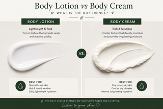 Body Lotion Vs Body Cream: What Is The Difference?